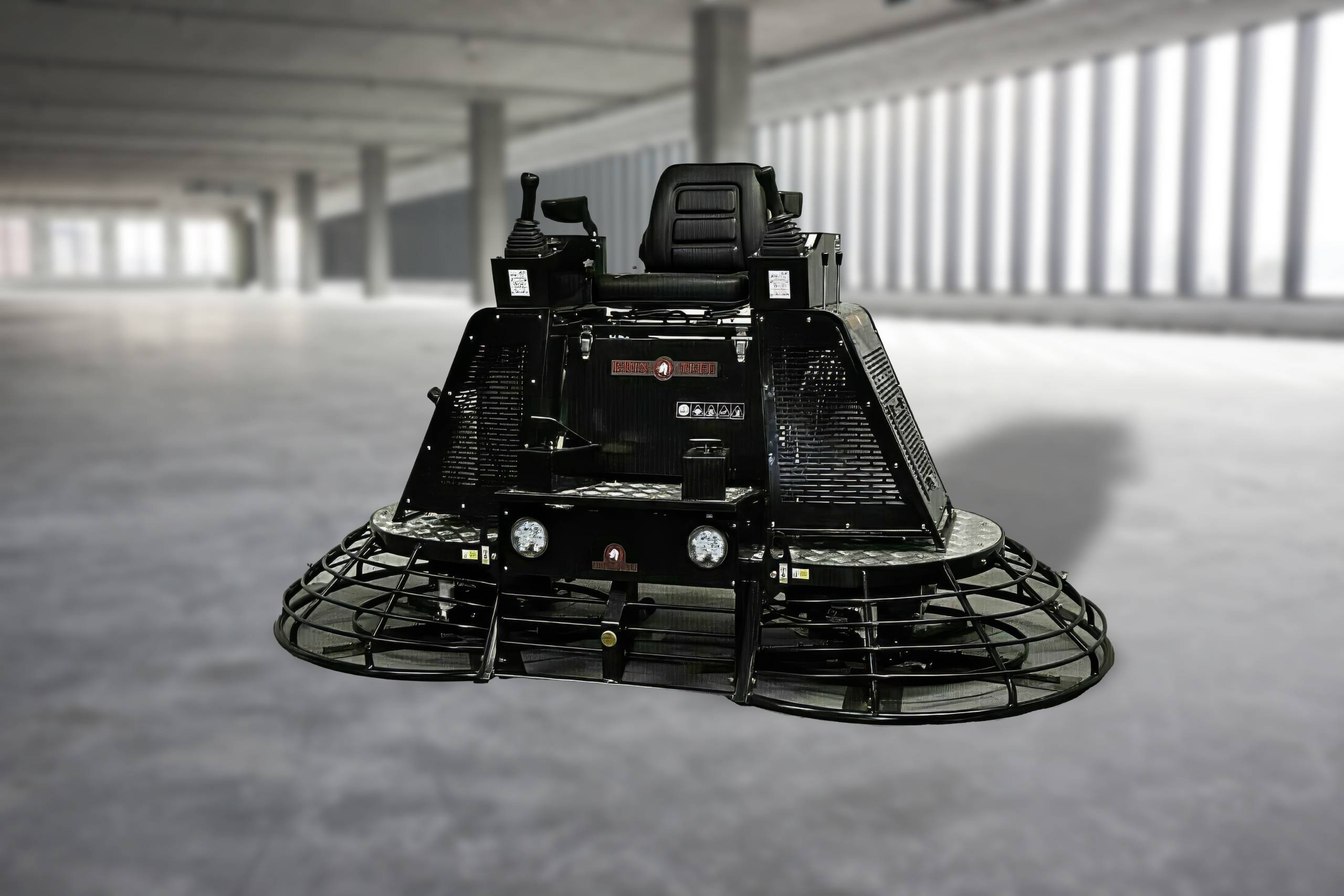 An empty raw business space ready for occupancy.